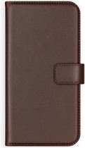 Selencia Echt Lederen Booktype Samsung Galaxy Note 10 Plus hoesje - Bruin