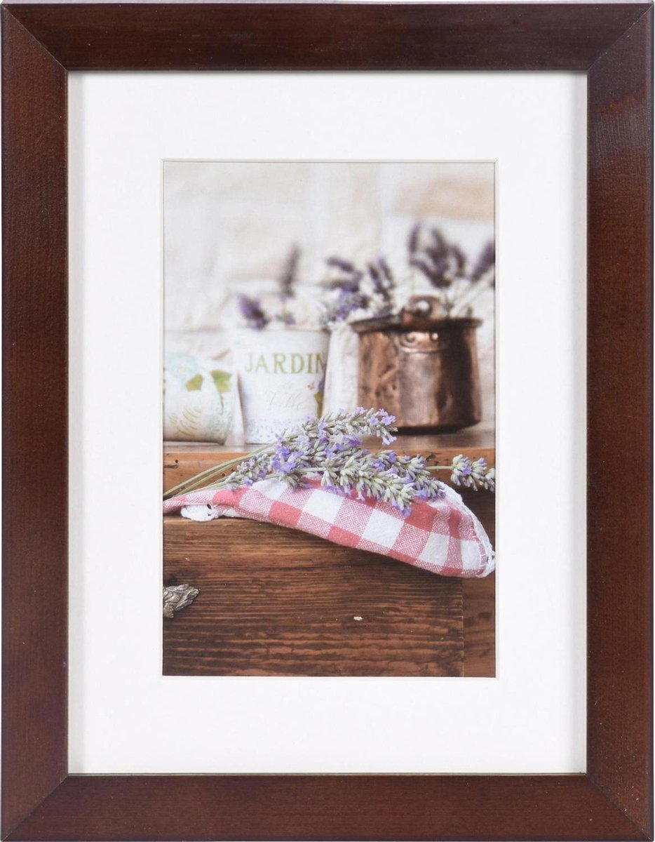 Fotolijst - Henzo - Jardin - Fotomaat 15x20 cm - Donkerbruin