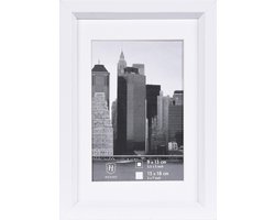 Fotolijst - Henzo - Metallica - Fotomaat 13x18 cm - Wit