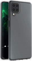 TPU Siliconen Hoesje Samsung Galaxy A12 Backcase Transparant