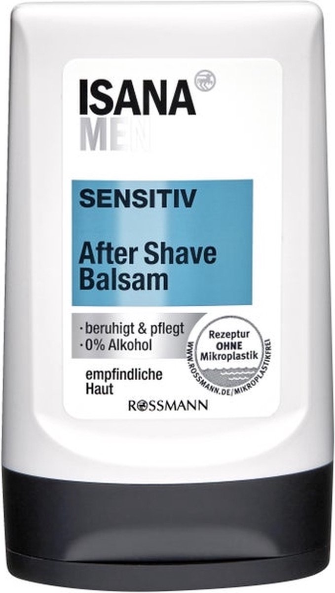 Goedkoopste Isana Men Aftershave Balsem Sensitive, 100ml