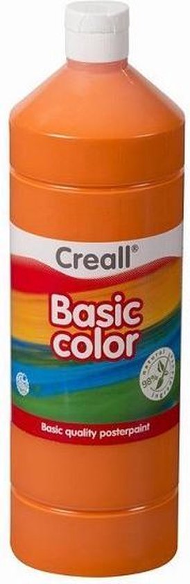 Creall plakkaatverf Basic Color 500ml - Oranje