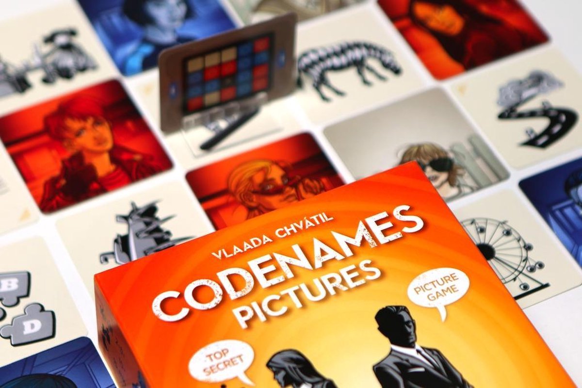 White Goblin Games - Codenames Pictures - Gezelschapsspel — afbeelding 4