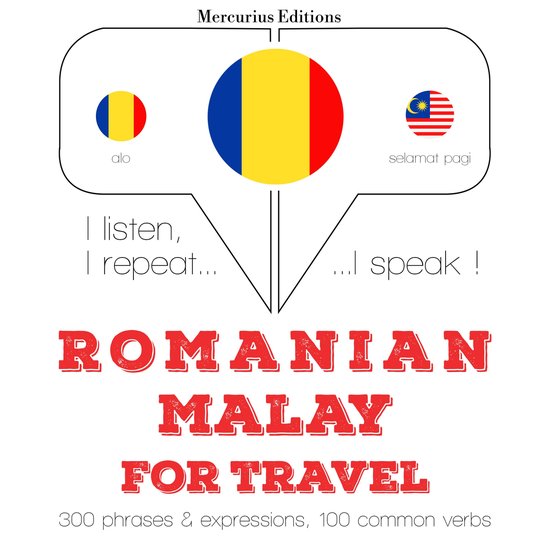 Română - malay: Pentru călătorie - cover