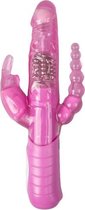 You2Toys - Drie dubbele rabbit vibrator - Dildo - Vibrator - Penis - Penispomp - Extender - Buttplug - Sexy - Tril ei - Erotische - Man - Vrouw - Penis - Heren - Dames