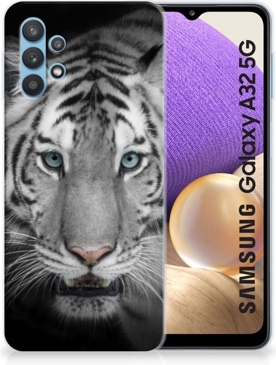 Samsung Galaxy A32 5G TPU Hoesje Tijger