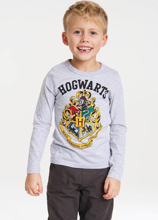 Logoshirt Langarmshirt Hogwarts