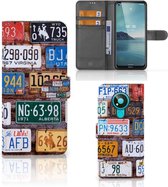 Wallet Book Case Nokia 3.4 GSM Hoesje Kentekenplaten
