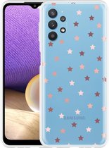 Samsung Galaxy A32 5G Hoesje Stars - Designed by Cazy