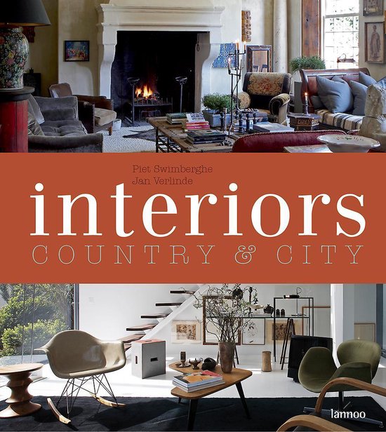 Cover van het boek 'Interiors - Country & City' van Jan Verlinde en Piet Swimberghe