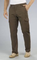 BEN BRIX Cargo-broek, bruin, maat 48