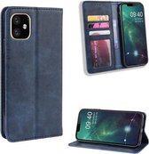 Hoesje Samsung Galaxy A41 - Book case cover - Flip hoesje met portemonnee - blauw - hoesje met ruimte voor pasjes - wallet flipcase telefoonhoesje