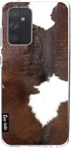 Casetastic Samsung Galaxy A52 (2021) 5G / Galaxy A52 (2021) 4G Hoesje - Softcover Hoesje met Design - Roan Cow Print