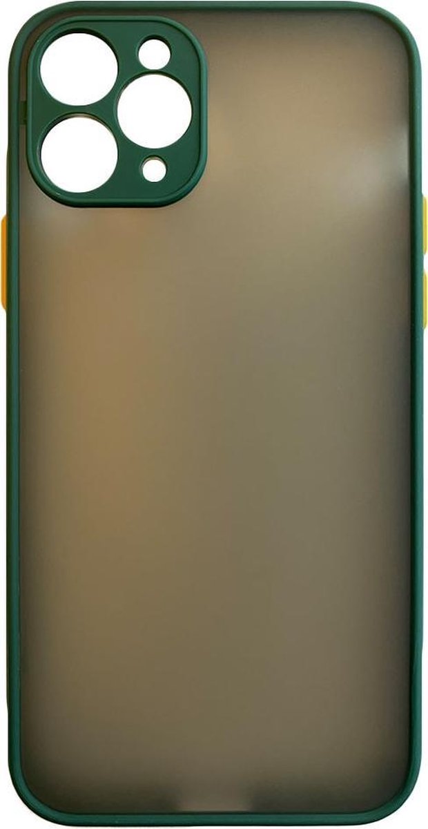 My Choice - Siliconen/Hardcase hoesje voor Apple iPhone 11 Pro Max - Groen