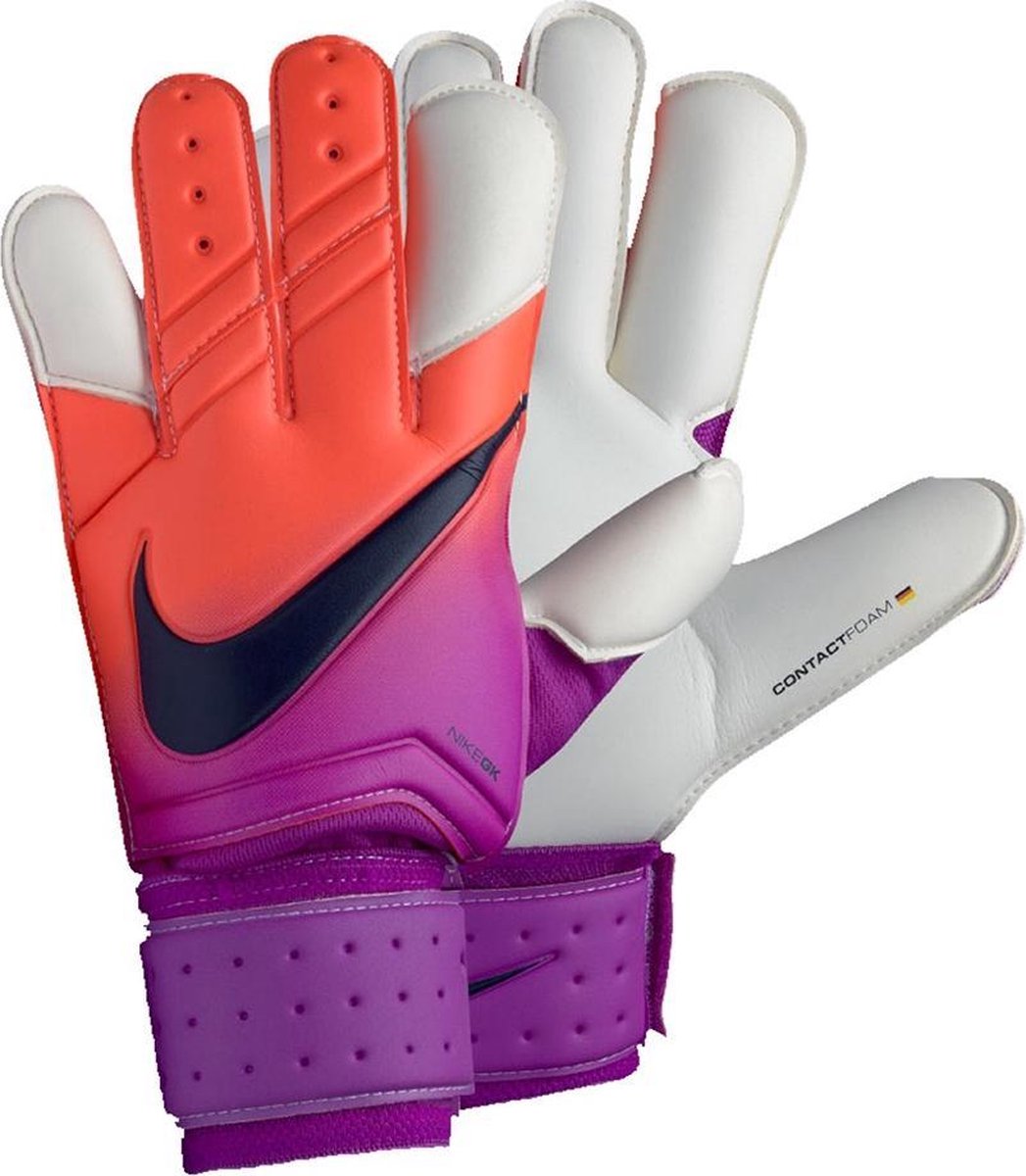 Pardon In de naam verwijderen Nike Vapor Grip 3 Keeperhandschoenen - paars/rood maat 10,5 | bol.com