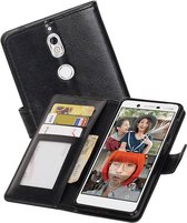 Hoesje Geschikt voor Nokia 7 - Portemonnee hoesje booktype wallet case Zwart