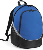 Quadra Pro Team Backpack QS255 Zwart-Sapphire-Grijs