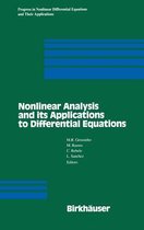 Nonlinear Analysis and its Applications to Differential Equations