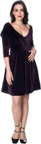 Dancing Days Wikkeljurk -M- VERONICA VELVET Paars