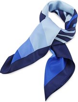 We Love Ties - Sjaal blauw gestreept