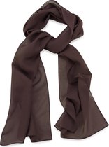 We Love Ties - Sjaal uni chocoladebruin