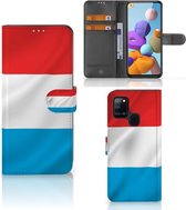 Flip Cover Geschikt voor Samsung Galaxy A21s Telefoon Hoesje Luxemburg