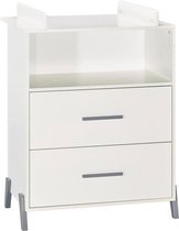 BABYPRICE - JOY GRIS - luiertafel 2 deuren en 1 nis
