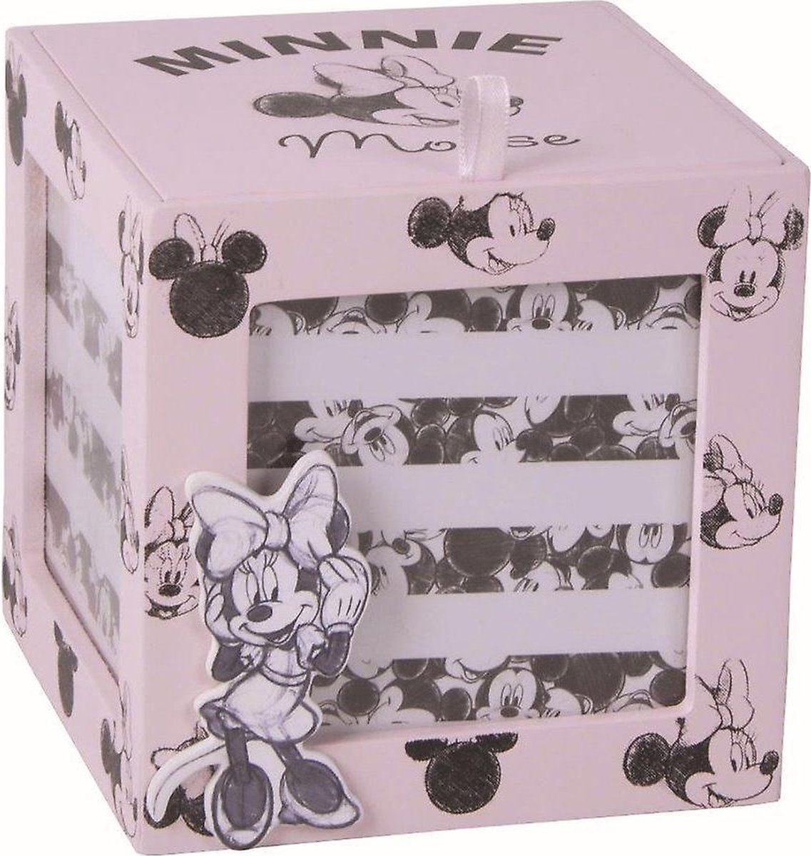 Disney Opbergdoos Met Fotolijst Minnie Mouse Meisjes 13 Cm Roze
