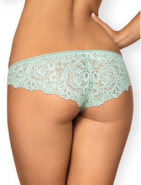 Slip en dentelle Delicanta - Menthe