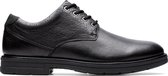 Clarks - Heren schoenen - Banning Plain - G - black leather - maat 9,5