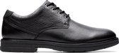 Clarks - Heren schoenen - Banning Plain - G - black leather - maat 8