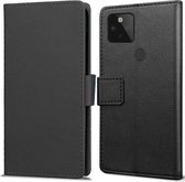 Cazy Google Pixel 5 hoesje - Book Wallet Case - zwart