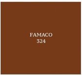Famaco schoenpoets 324 cognac - One size