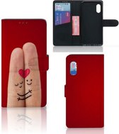 GSM Hoesje Geschikt voor Samsung Xcover Pro Wallet Case Cadeau voor Vrouw Liefde