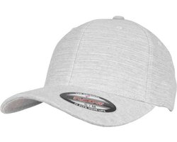 Urban Classics - Ivory Melange Flexfit pet - S/M - Grijs