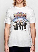 Traveling Wilburys Heren Tshirt -M- Band Photo Wit