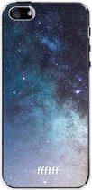 iPhone SE (2016) Hoesje Transparant TPU Case - Milky Way #ffffff
