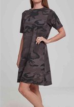 Urban Classics Korte jurk -XL- Camo Tee Bruin/Zwart