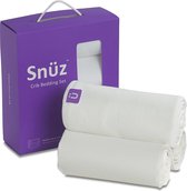 Snuz Beddengoedset voor co-sleeper - 45x90cm - Wit met jersey deken