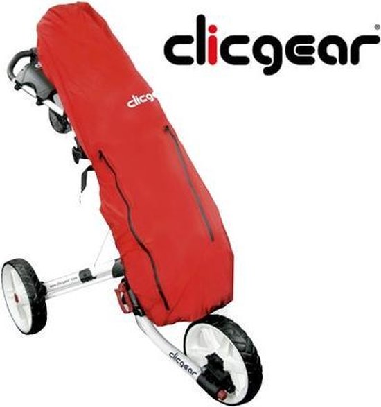 Clicgear Rain Cover/ Regenhoes Voor Golftassen - Rood van Merkloos — afbeelding 5