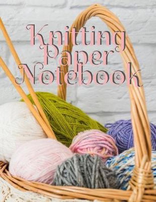 Knitting Paper Notebook - cover