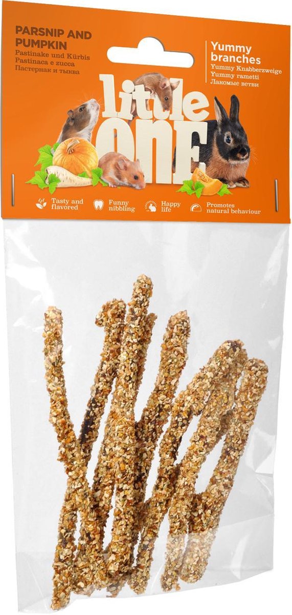 Little One Yummy knaaghout met pastinaak en pompoen 35 gram