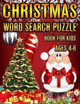 Christmas Word Search Puzzle Book For Kids Ages 4-8