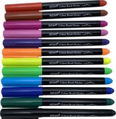 Mont Marte® penseelstiften set 12 stuks - gevulde waterbrush stiften