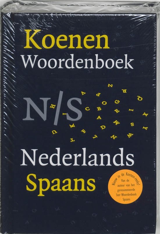Cover van het boek 'Koenen woordenboek / Nederlands-Spaans'