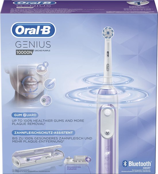 Oral-B Genius 10000N - Elektrische Tandenborstel - Paars