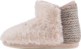 Halfhoge roze pantoffel | Warm gevoerd | YM | 36-37