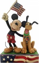 Disney Traditions Mickey et Pluton 18 cm