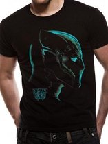 BLACK PANTHER - T-Shirt Neon Face (XXL)