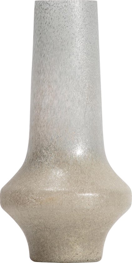 BePureHome Mid Century Vaas - Glas - Jade Groen - 36x19x19